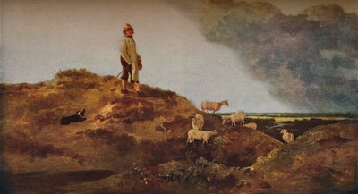 Widok na Mousehold Heath, niedaleko Norwich, c1812. autorstwa John Crome