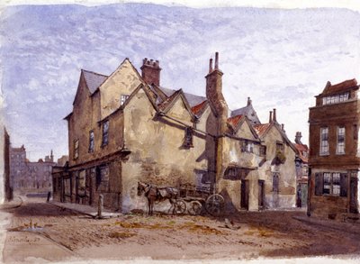 Cromwell House, Smithfield, Londyn, 1880 autorstwa John Crowther