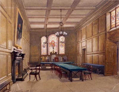 Sala Karczmarzy, Londyn, 1888 r. autorstwa John Crowther