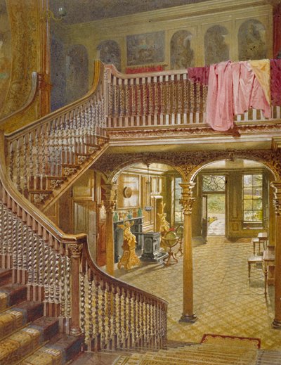 Schody w Wandsworth Manor House, St John