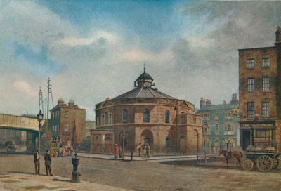 Kaplica Surrey, Blackfriars Road, nr 196 Blackfriars Road, Southwark, Londyn, 1881 1926 autorstwa John Crowther