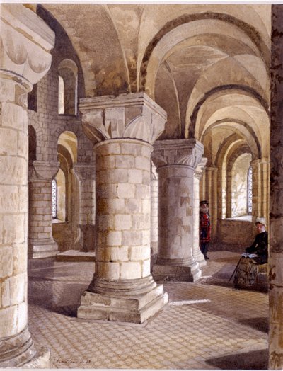 Tower of London, Londyn, 1883 autorstwa John Crowther