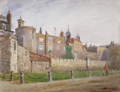 Tower of London, Stepney, Londyn, 1883 autorstwa John Crowther