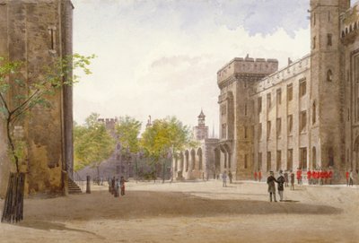 Tower of London, Stepney, Londyn, 1883 autorstwa John Crowther