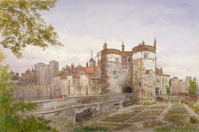 Tower of London, Stepney, Londyn, 1883 autorstwa John Crowther