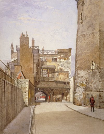Tower of London, Stepney, Londyn, 1883 autorstwa John Crowther