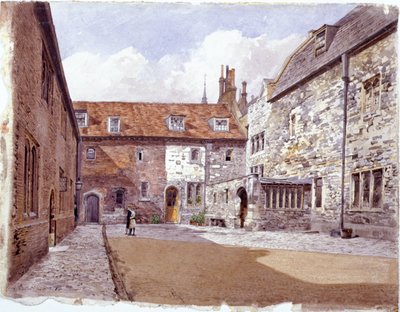 Sąd do mycia, Charterhouse, Londyn, 1884 autorstwa John Crowther