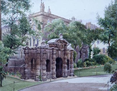York Water Gate, ogrody na nabrzeżu autorstwa John Crowther
