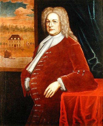 Portret Arenta Schuylera (olej na płótnie) autorstwa John Dawson Watson