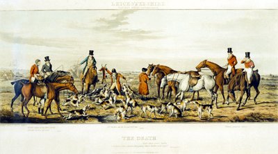 Śmierć, The Leicestershires, grawerowane przez Henry