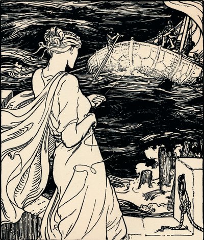 Królowa Magicznego Clew, ok. 1900 autorstwa John Dickson Batten