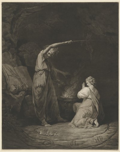 Zaklęcie autorstwa John Dixon after John Hamilton Mortimer
