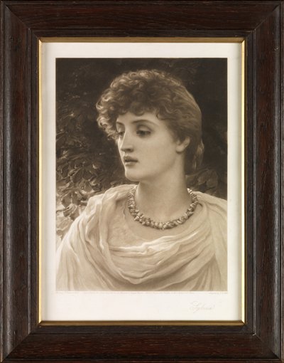 Sylwia (mezzotinta) autorstwa John Douglas Miller