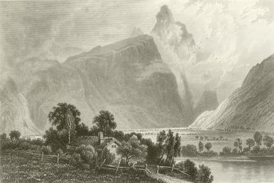 Romsdalhorn z Aak autorstwa John Douglas Woodward