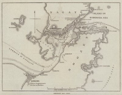 Zatoka Shimonoseki, Japonia autorstwa John Dower