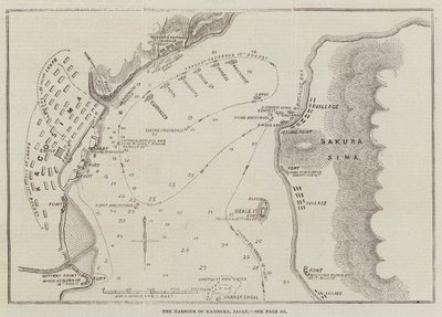 Port Kagoshima, Japonia autorstwa John Dower