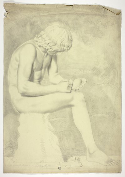Po Spinario autorstwa John Downman