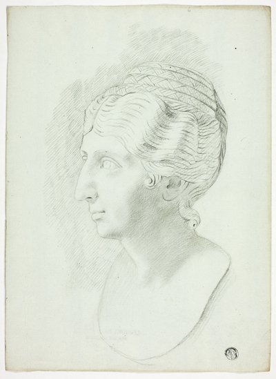 Popiersie rzymskiej matrony autorstwa John Downman