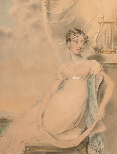 Portret Anne Lucy Poulett, Lady Nugent autorstwa John Downman