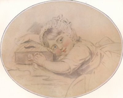 Portret Hon. Henry Burrell jako dziecko, 1784, 1917 autorstwa John Downman