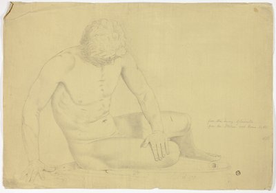 Posąg umierającej Galii autorstwa John Downman