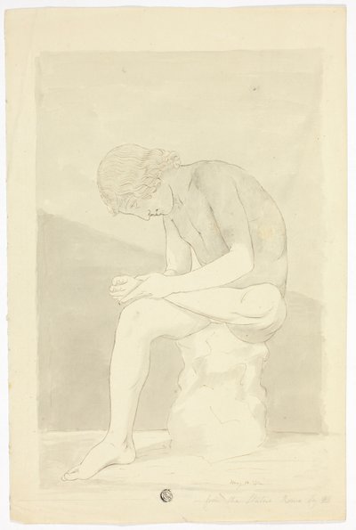 Zbieracz Cierni (Lo Spinario) autorstwa John Downman