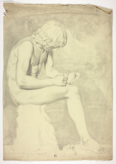 Po Spinario autorstwa John Downman