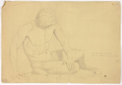 Posąg umierającej Galii autorstwa John Downman