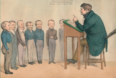 Korepetytor irlandzki, 1836. autorstwa John Doyle