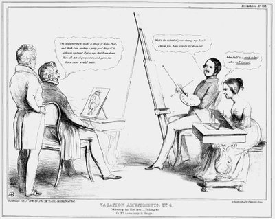 Rozrywki Wakacyjne nr 4, 1840 autorstwa John Doyle