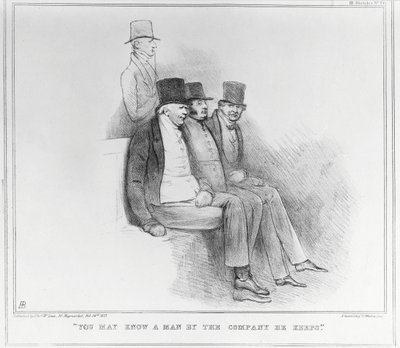 Możesz znać mężczyznę z firmy, którą prowadzi, 1833 autorstwa John Doyle