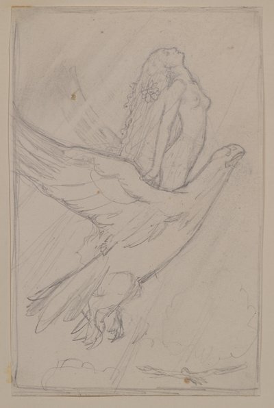 Ceyte próbuje dotrzeć do Słońca (ołówek) autorstwa John Duncan