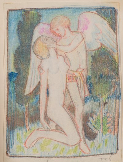 Przechodząca miłość (ołówek) autorstwa John Duncan