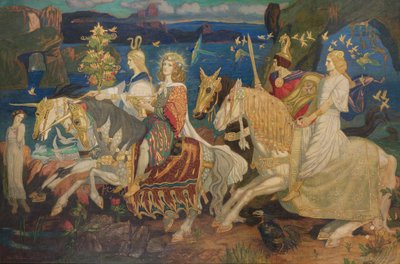 Jeźdźcy Sidhe autorstwa John Duncan