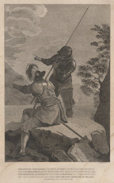 Dwóch żołnierzy autorstwa John Durand