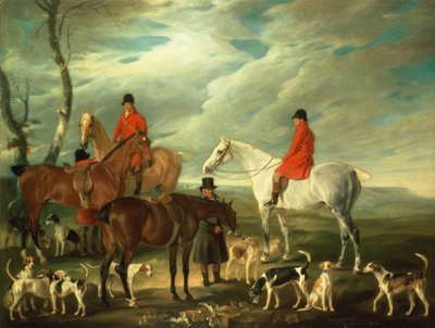 Spotkanie, Melton Mowbray autorstwa John E. Ferneley