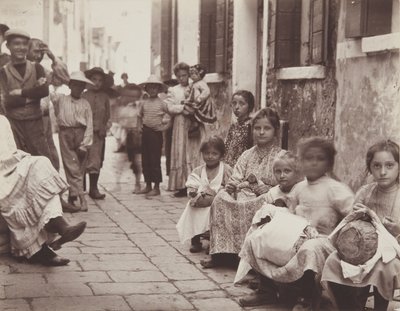 Burano - Koronkarnie autorstwa John Edward Alyosius Steggall