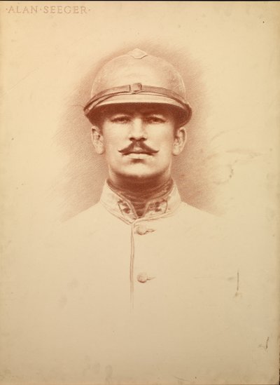 Alan Seeger autorstwa John Elliott