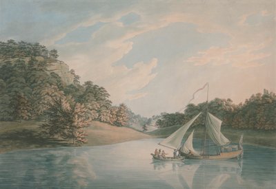 Jezioro, Hawkstone Park, Shropshire autorstwa John Emes