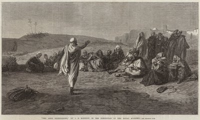 Arabski gawędziarz autorstwa John Evan Hodgson