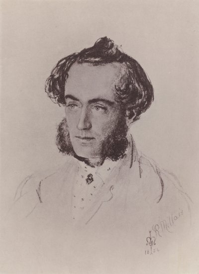 John Leech (grawerowanie) autorstwa John Everett (after) Millais