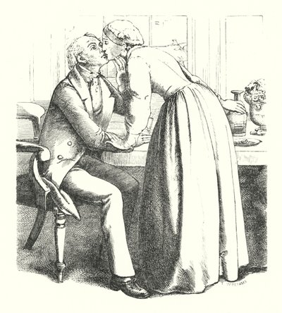 Córka młynarza (grafika) autorstwa John Everett (after) Millais