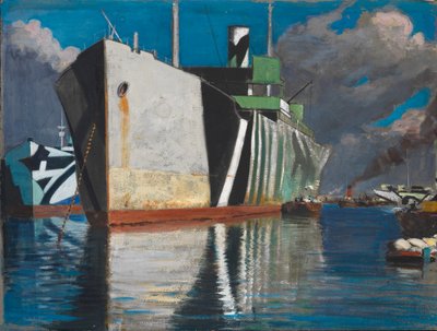 Wyładunek mąki autorstwa John Everett