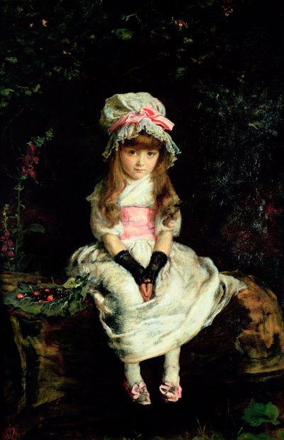 Dojrzała wiśnia, 1879 autorstwa John Everett Millais