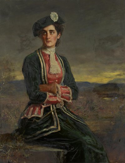 Diana Vernon autorstwa John Everett Millais