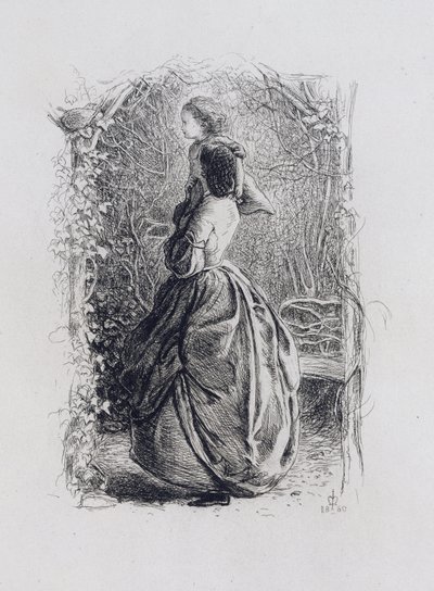 Wesołej wiosny (akwaforta na papierze) autorstwa John Everett Millais