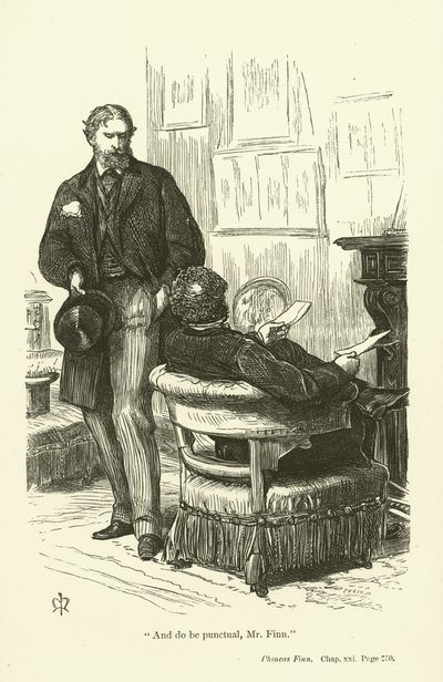 Ilustracja do Phineasa Finna autorstwa Anthony