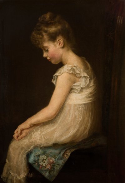 Medytacja, 1879 autorstwa John Everett Millais