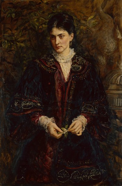 Oh! ten sen tak słodki, tak długo cieszący się, powinien być tak smutno, okrutnie zniszczony autorstwa John Everett Millais