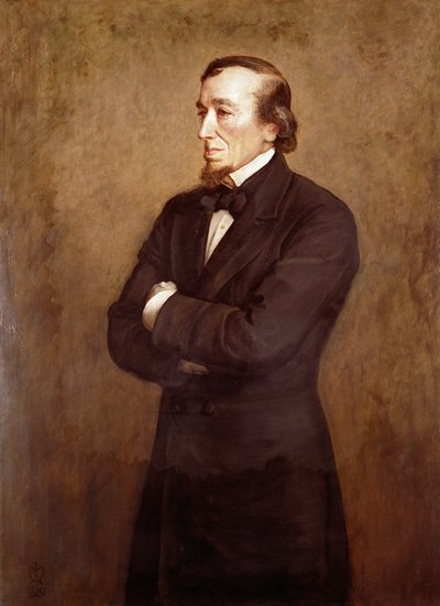 Portret Benjamina Disraeli (1804-1881) hrabiego Beaconsfield, 1881 autorstwa John Everett Millais